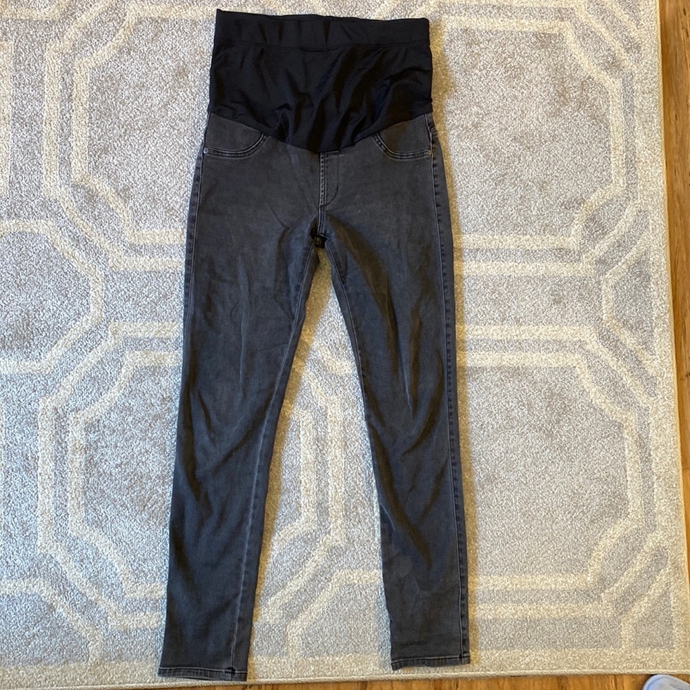 James Jean- gently worn maternity denim